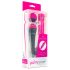 PalmPower Wand - massagestok met powerbank (roze-grijs)