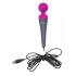 PalmPower Wand - massagestok met powerbank (roze-grijs)