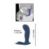 You2Toys Buttplug - draadloze, oplaadbare anale vibrator (blauw)