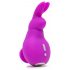 Happyrabbit Clitory - waterdicht, oplaadbare konijntje vibrator (paars)