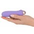 Cuties Mini Paars - oplaadbare, siliconen vibratorsje (paars)