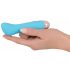 Cuties Mini Blauw - oplaadbare G-spot vibrator (turkoois)