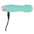 Cuties Mini Wand - oplaadbare mini massager vibrator (groen)