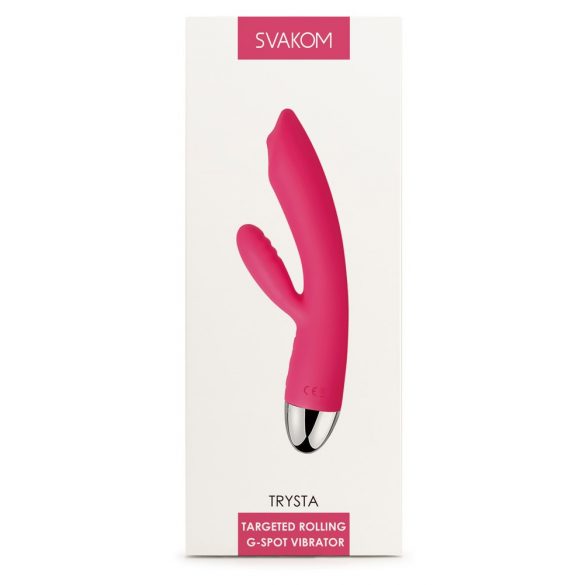 Svakom Trysta - rode balletjes, clitorisstimulatie vibrator (rood)