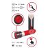 You2Toys - oplaadbare lipstick vibrator (rood-zwart)