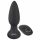 Black Velvet - oplaadbare, draadloze anale vibrator (zwart)