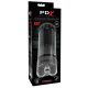 PDX Elite Extender Pro - oplaadbare zuig- en vibratiemasturbator (zwart)