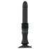 You2Toys Rijmachine - oplaadbaar, zuignap duw vibrator (zwart)