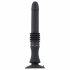 You2Toys Rijmachine - oplaadbaar, zuignap duw vibrator (zwart)