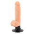 Nature Skin M - realistische vibrator met zuignap (naturel)