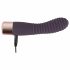 You2Toys Elegant Flexy - oplaadbare geribbelde G-spot vibrator (donkerpaars)