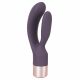 You2Toys Elegant Double - herlaadbare, clitorisstimulerende vibrator (donkerpaars)