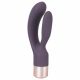 You2Toys Elegant Double - herlaadbare, clitorisstimulerende vibrator (donkerpaars)