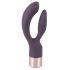 You2Toys Elegant Double - herlaadbare, clitorisstimulerende vibrator (donkerpaars)