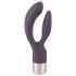 You2Toys Elegant Double - herlaadbare, clitorisstimulerende vibrator (donkerpaars)