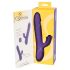 Lach Parel - oplaadbare, parels, clit-stimulator, stotende vibrator (paars)