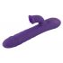 Lach Parel - oplaadbare, parels, clit-stimulator, stotende vibrator (paars)