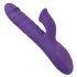 Lach Parel - oplaadbare, parels, clit-stimulator, stotende vibrator (paars)