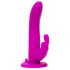 Happyrabbit Strap-On - paarse harnas vibrator