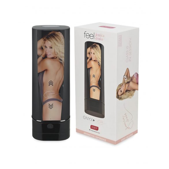 Kiiroo Onyx+ Jessica Drake Exp. - interactieve masturbator (zwarte)