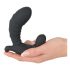 You2Toys - oppompbare vibrator met afstandsbediening (zwart)