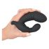 You2Toys - oppompbare vibrator met afstandsbediening (zwart)