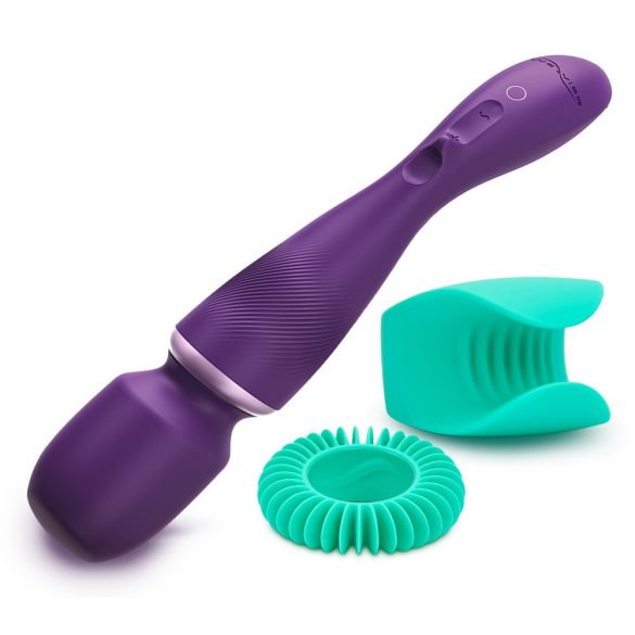 We-Vibe Wand - oplaadbare slimme massagestick (aubergine)