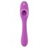 You2Toys - 2-functie vibe - oplaadbare clitoris- en vaginale vibrator (paars)