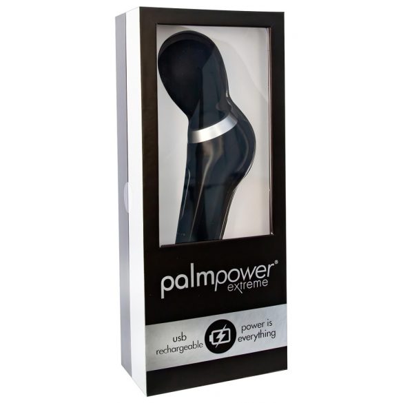 PalmPower Extreme Wand - oplaadbare massager (zwart)