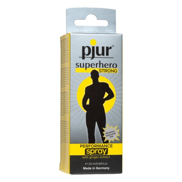 pjur Superhero STRONG - vertragende spray (20ml)