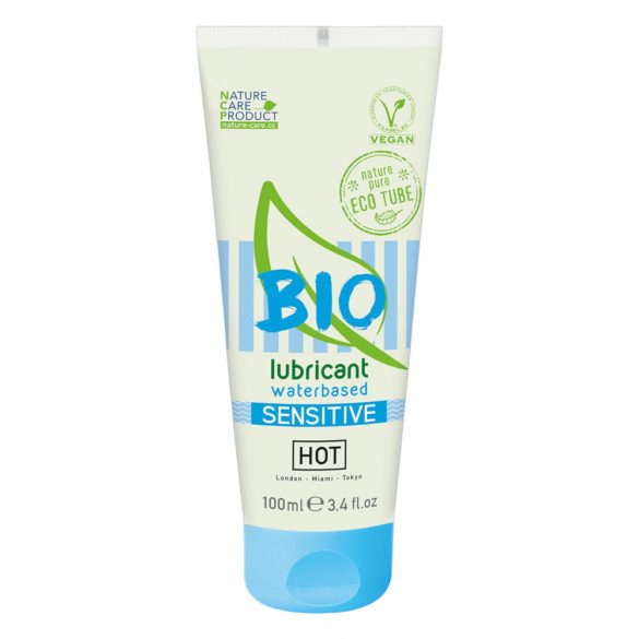 HOT Bio Gevoelig - vegan glijmiddel op waterbasis (100ml)