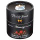 Plaisirs Secrets Red Wood - massagekaars (80ml)