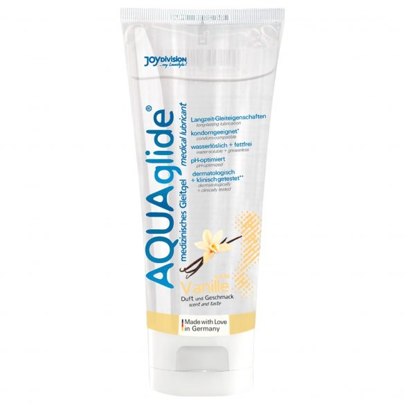 AQUAglide vanille glijmiddel op waterbasis (100 ml)