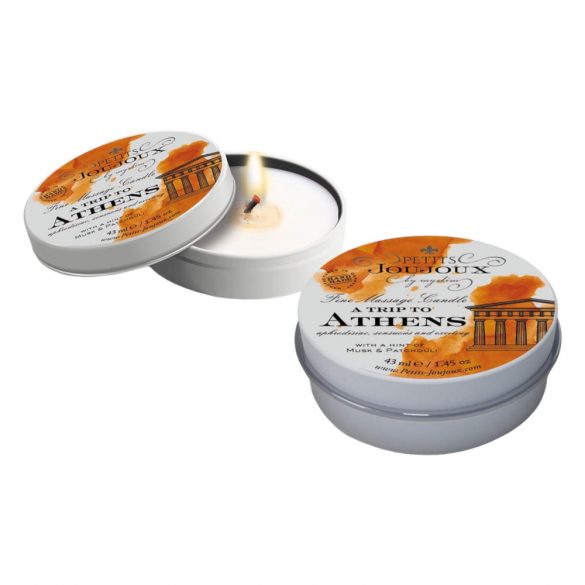 Petits Joujoux Athens Massage Candle - Musk Scent (43ml) 