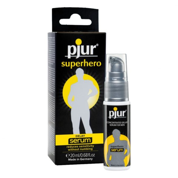 pjur Superhero - geconcentreerd vertraagsérum (20ml)