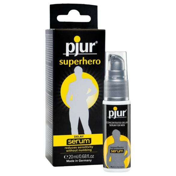 pjur Superhero - geconcentreerd vertragend serum (20ml)