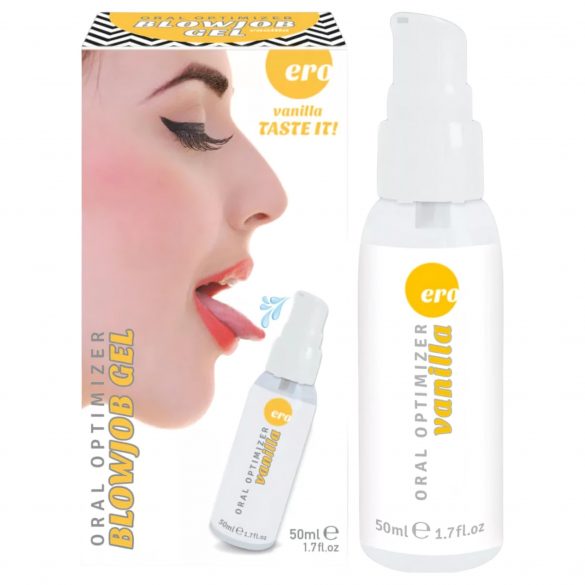 Blowjob Gel - orale glijmiddel - vanille (50ml)