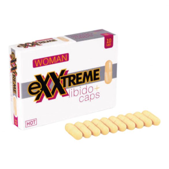 Hot exxtreme Libido voedingssupplement capsules voor vrouwen (10st)