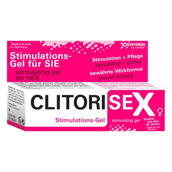 CLITORISEX - intieme crème voor vrouwen (25ml)