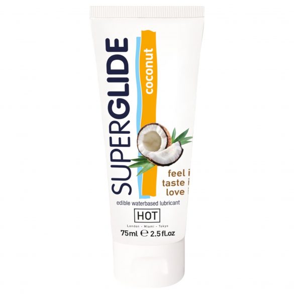 HOT Superglide Kokos - eetbare glijmiddel (75ml)