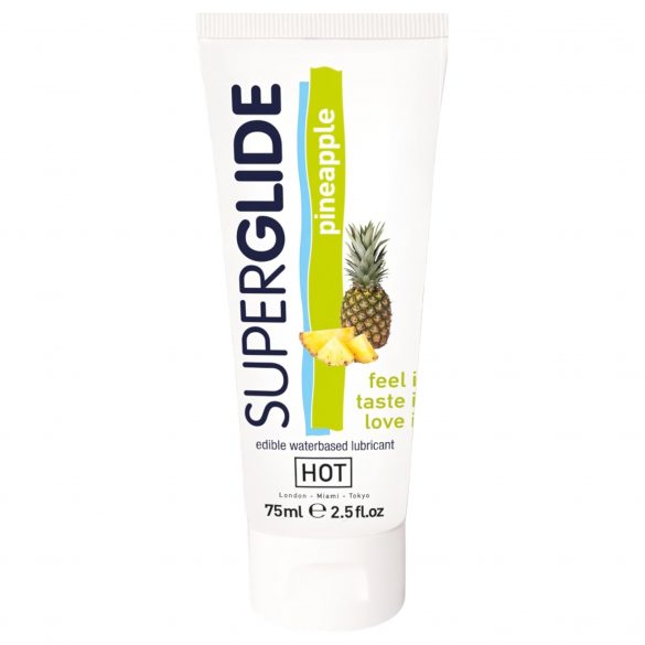 HOT Superglide Ananas - eetbare glijmiddel (75 ml)