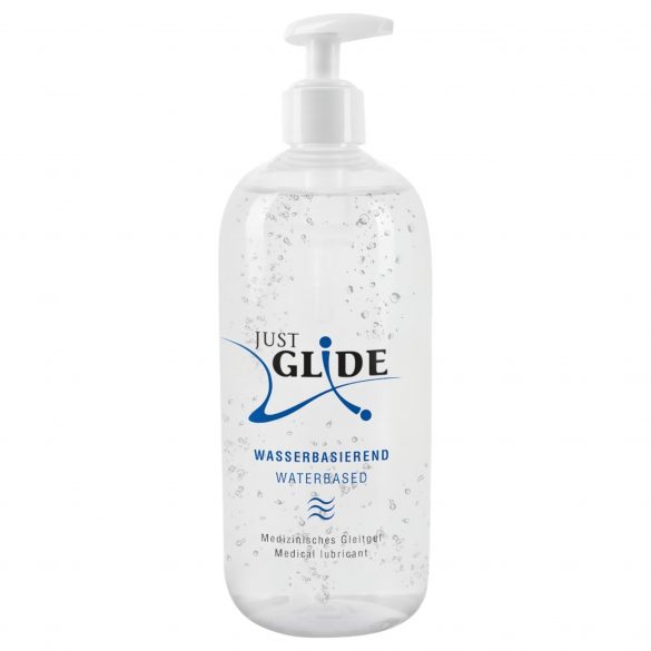 Just Glide glijmiddel op waterbasis (500ml)