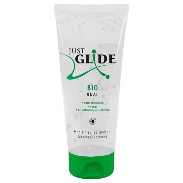 Just Glide Bio ANALE - waterbasis vegan glijmiddel (200ml)