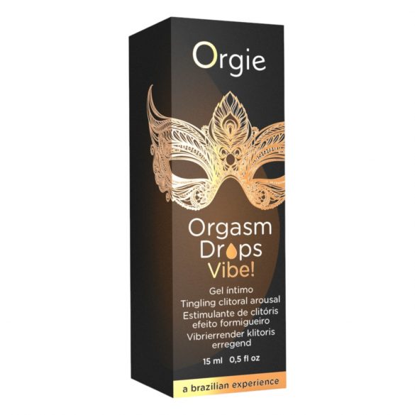 Orgie Orgasme Druppels Vibe - tintelende intieme gel voor vrouwen (15ml)