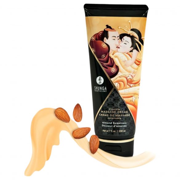 Shunga - Massagecrème - Zoete Amandel (200ml)