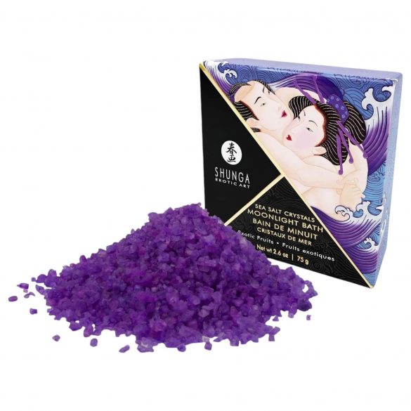 Shunga Exotische Vruchten - badzout met Dode Zee mineralen (75g)