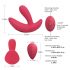 Cotoxo Zadel - oplaadbare, afstandsbediening prostaat vibrator (rood)