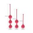 Cotoxo Belle - 3-delige geishaballen set (rood)