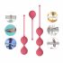 Cotoxo Belle - 3-delige geishaballen set (rood)