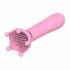 Sunfo - oplaadbare, draaiende G-punt vibrator (roze)